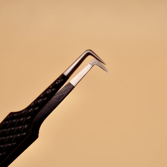 Straight Boot Fibre Tip Tweezer