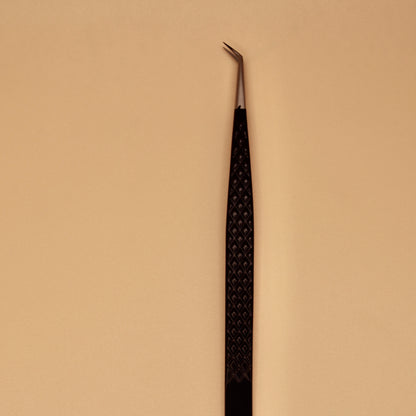 Extra Long 45° Fibre Tip Tweezer