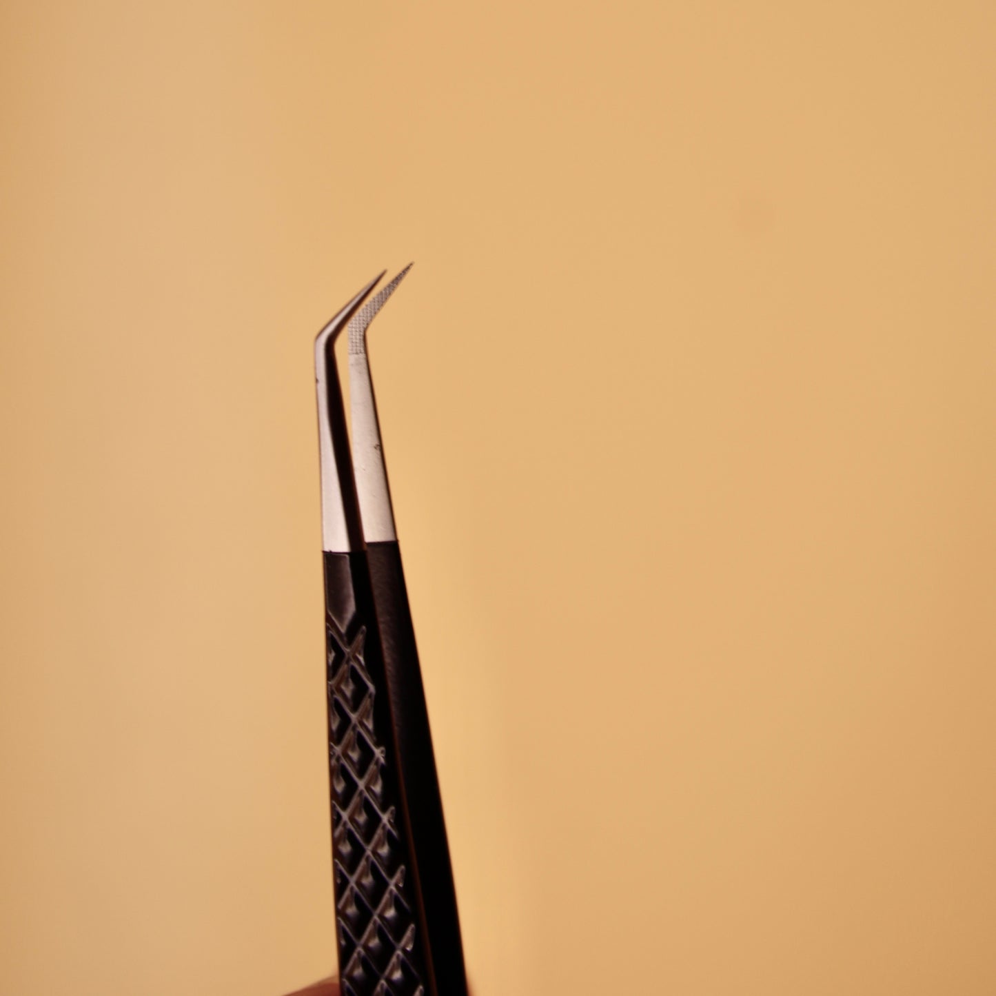 Extra Long 45° Fibre Tip Tweezer