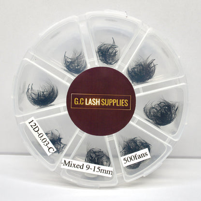 12D Pro-Made Loose Fan