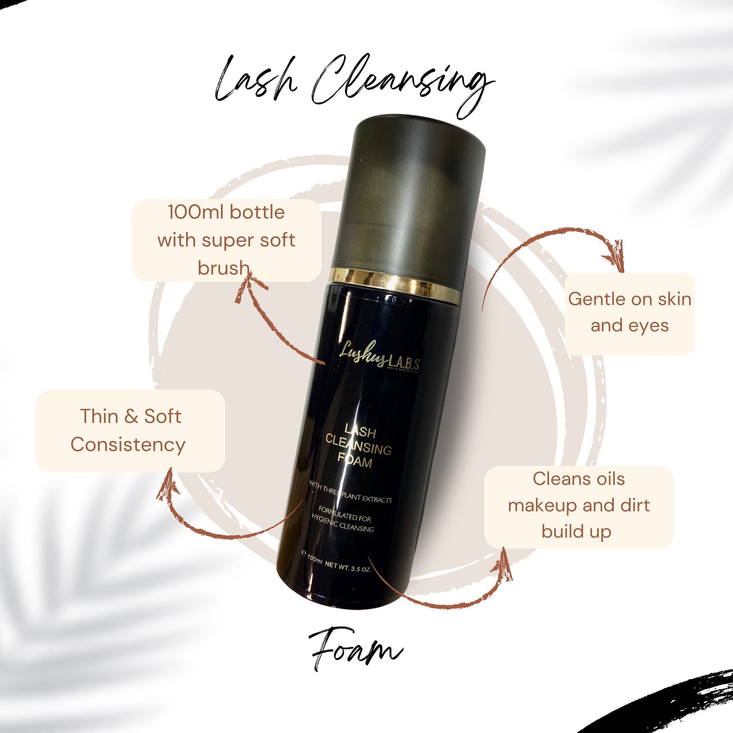 100ml Lash Cleansing Foam